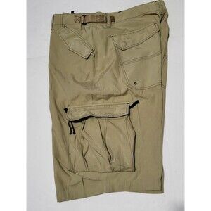 I.C.E MEN'S CARGO SHORTS SIZE XL BROWN